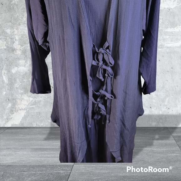 Vintage Chez California By Tandy Navy 2 Piece Made In the USA Size 16W - Picture 8 of 12